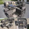 Ensemble de mobilier de jardin pour 8 personnes / structure Voir les images du produit 11