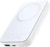 A white wireless power bank is shown from a slightly elevated angle. Podgląd zdjęcia produktu