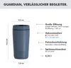 THERMOS GUARDIAN, termohrnek, 0,35 l, barva: modrá, matný Náhled obrázku produktu 15