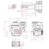 EBERTH 15 PS 11,03 kW Benzinmotor mit 25 mm Ø Welle, Produktbild-Vorschau 6
