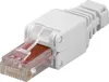goobay Werkzeugfreier RJ45 Stecker CAT 6 UTP ungeschirmt Produktbild-Vorschau 1