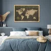 MuchoWow® Poster Weltkarte - Zitat - Buch 120x80 cm - Produktbild-Vorschau 4