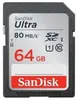 SanDisk Ultra, 64 GB, SDXC, Klasa 10, UHS-I, 100 MB/s, Podgląd zdjęcia produktu 3
