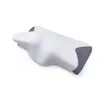 YaLiva_Decor® Fodera ergonomica per cuscino Bianco Grigio l Anteprima dell’immagine prodotto 10