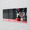 Glasbilder 100x50 Wandkunst Herz aus Glas Weingläsern Produktbild-Vorschau 2