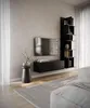 Selsey Bemmi - Mensola da parete per TV, nera, 100 cm Anteprima dell’immagine prodotto 3