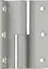 Möbelband Kröpfung D, Zylinderkopf links, 50x33 mm, Messing Produktbild-Vorschau 1