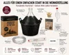 Wein Starterset 15L Glasballon Komplettset mit Gärkorb, Produktbild-Vorschau 4