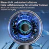 1600W Faltbarer Reiseföhn mit Diffusor, Ionen Haartrockner Produktbild-Vorschau 4