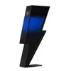 A black lightning bolt-shaped perfume bottle with a blue gradient inside, set against a white background. Náhľad obrázku produktu