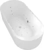 freistehende Badewanne Wanne F26 170x80cm Whirlpool Luft & Produktbild-Vorschau 7