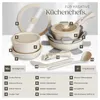 tectake® Kochtopfset, 16-tlg., abnehmbare Griffe, Produktbild-Vorschau 7