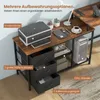 A corner desk with various storage options, including drawers, shelves, and a printer stand, set up in a home office environment. Anteprima dell’immagine prodotto