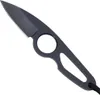 Schwarzes Halsmesser Klingenlänge 55 mm Gesamtlänge 150 mm Produktbild-Vorschau 1