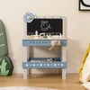 GOPLUS Kinder Werkzeugbank, Werkbank aus Holz mit Tafel, Produktbild-Vorschau 2