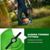 50 Stück Ersatzmesser Rasentrimmer – 14cm Kunststoff Produktbild-Vorschau 3