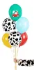 PartyDeco Luftballons 30 cm Farm Mix 1 Packung 6 Stück Produktbild-Vorschau 5