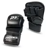 PX MMA Sparring Handschuhe Leder - Schwarz(M) Produktbild-Vorschau 3