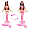 Bambola sirena con fiori che sbocciano, gioco subacqueo Anteprima dell’immagine prodotto 4