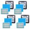 ARLI Set: 4x Hepa Filterset 3 teilig geeignet für Philips Produktbild-Vorschau 1
