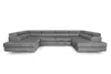 Ecksofa mit Schlaffunktion und Bettkasten PASTI U-Form, Produktbild-Vorschau 2