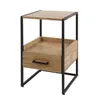 Hoyz - Nachttisch Niche 1L XS - Massive Akazie Natur Produktbild-Vorschau 3