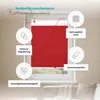 Estika Plissee ohne Bohren - 100 x 150 cm - Rot - Einfache Produktbild-Vorschau 2