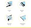 Four circular diagrams showing the steps to use a vacuum storage bag. Náhľad obrázku produktu
