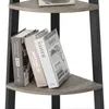 Mondeer Bücherregale Standregal Leiterregal Eckregal mit 4 Produktbild-Vorschau 6