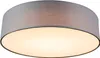 Deckenleuchte Grau 40 cm inkl  LED Drum LED Produktbild-Vorschau 1
