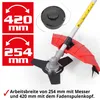 HECHT 1445 Freischneider Elektro | mit Tragegurt | 25,5 und Produktbild-Vorschau 8