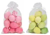 24er Set Deko Eier Hängedeko Ostern Rosa Gelb Grün Pink Produktbild-Vorschau 4
