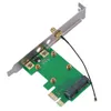 Mini PCI-E na PCI-E Riser Card Rozšíření externího adaptéru Náhled obrázku produktu 4