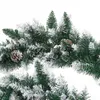 vidaXL Girlanda świąteczna z lampkami LED zielona 2,7 m PVC Podgląd zdjęcia produktu 6