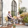 Outsunny 3-tlg. Rattan Bistroset, Sitzgruppe, Produktbild-Vorschau 7