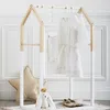 Kinderkleiderständer "maison" holz weiß 60x100cm  - Produktbild-Vorschau 4