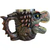 Dinosaurier-Kaffeebecher mit originellem Motiv – Lustige Produktbild-Vorschau 1