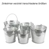 Zinkový kbelík 5 litrů s držadlem – pozinkovaný kovový Náhled obrázku produktu 8