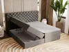 GrainGold Boxspringbett Bergamo 200x200 - Bett mit Matratze Produktbild-Vorschau 6