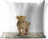 MuchoWow® Outdoor Kissen - Löwe - Junge - Kinder - Jungen - Produktbild-Vorschau 1