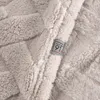Koc mikroflano CARO 170x210 beżowy 340 GSM puszysty Podgląd zdjęcia produktu 7