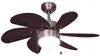 LED Deckenventilator, Zugschalter, Vor-Rücklauf, D 75 cm Produktbild-Vorschau 1