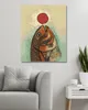 Zuty - Malen nach Zahlen - FISCH MIT ROTEM RAD, 40x50 cm, Produktbild-Vorschau 2