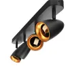 OVO 4 Black Gold plafoniera spot quadrupla, nastro, IP20, Anteprima dell’immagine prodotto 2