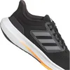 A close-up, angled view of a black Adidas running shoe, focusing on the side profile and sole. Náhled obrázku produktu