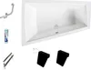 ECOLAM Badewanne Intima Duo Slim Eckwanne für Zwei 170x125 Produktbild-Vorschau 2