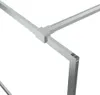 The Living Store Duschwand für Walk-In Dusche Silber 80x195 Produktbild-Vorschau 6