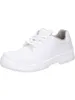 A single white safety shoe is shown against a white background. Produktbild-Vorschau