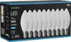 Mexen Nova 10x żarówka LED E14, C37, 9W, Zimna - 6500K, 945 Podgląd zdjęcia produktu 1