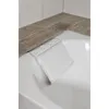 Badewannenkissen weiß Badekissen mit Saugnäpfen Spa Produktbild-Vorschau 3